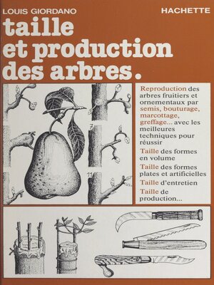 cover image of Taille et production des arbres